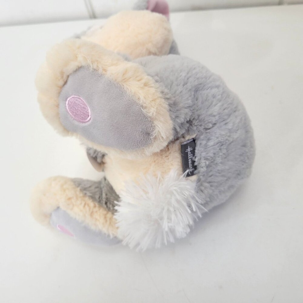 Hallmark Disney Thumper Rabbit Chime Rattle Plush Toy Stuffed Animal 12" - Picture 4 of 6